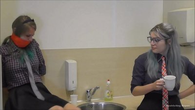 Addicted / tied up and gagged / damsel in distress